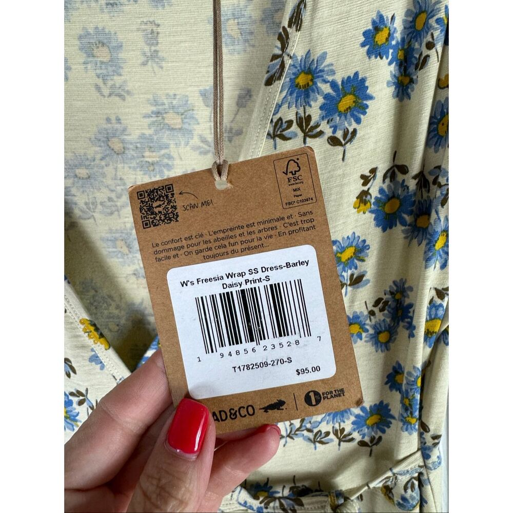 NWT Toad Womens Freesia Wrap Barley Dress Size Small - Picture 3 of 5